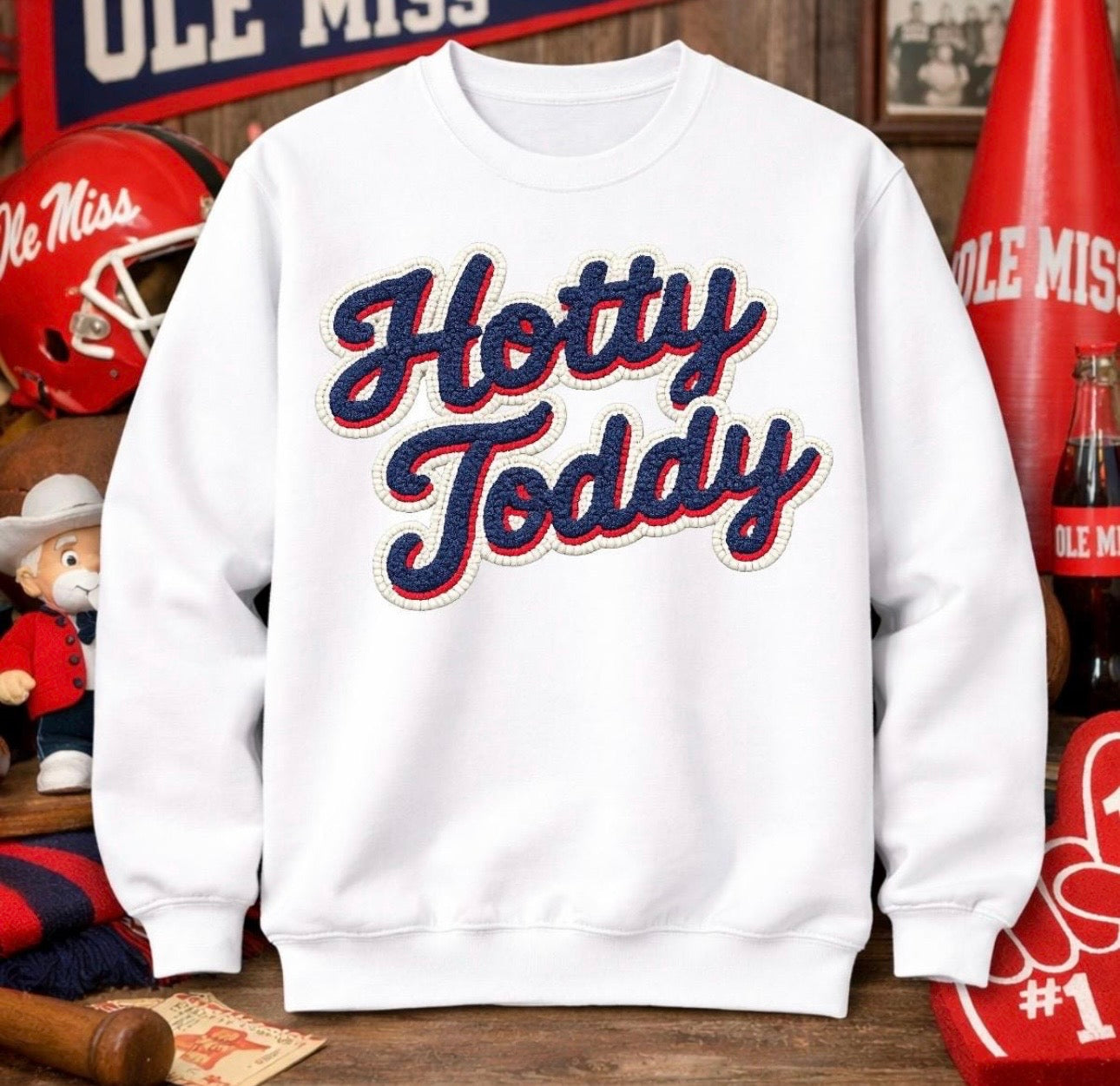 Hotty Toddy (*FAUX Yarn)