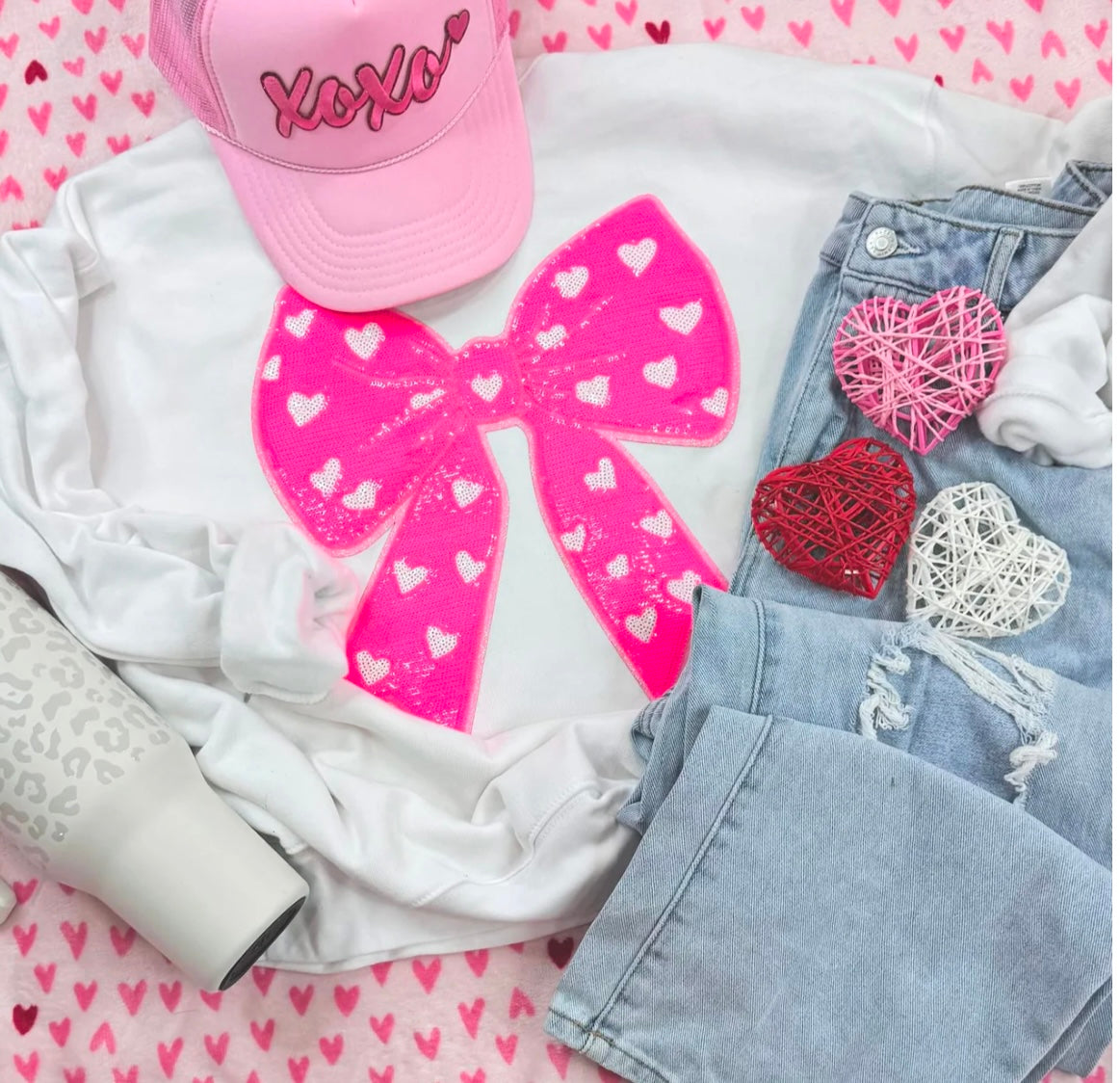 Sequin Bow