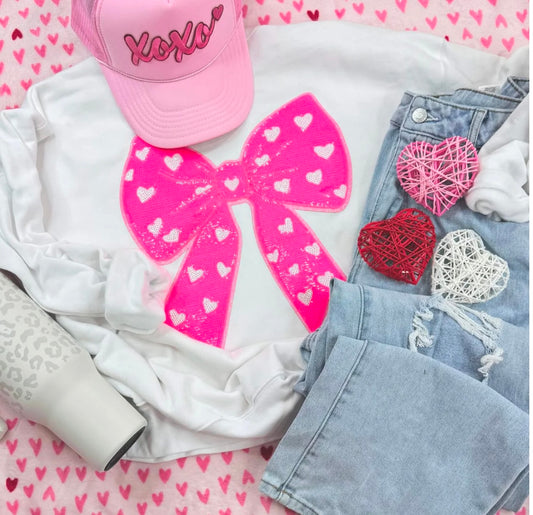 Sequin Bow