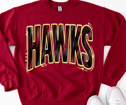 Hawks Painted