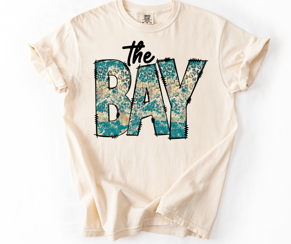 The Bay - Teal Leopard