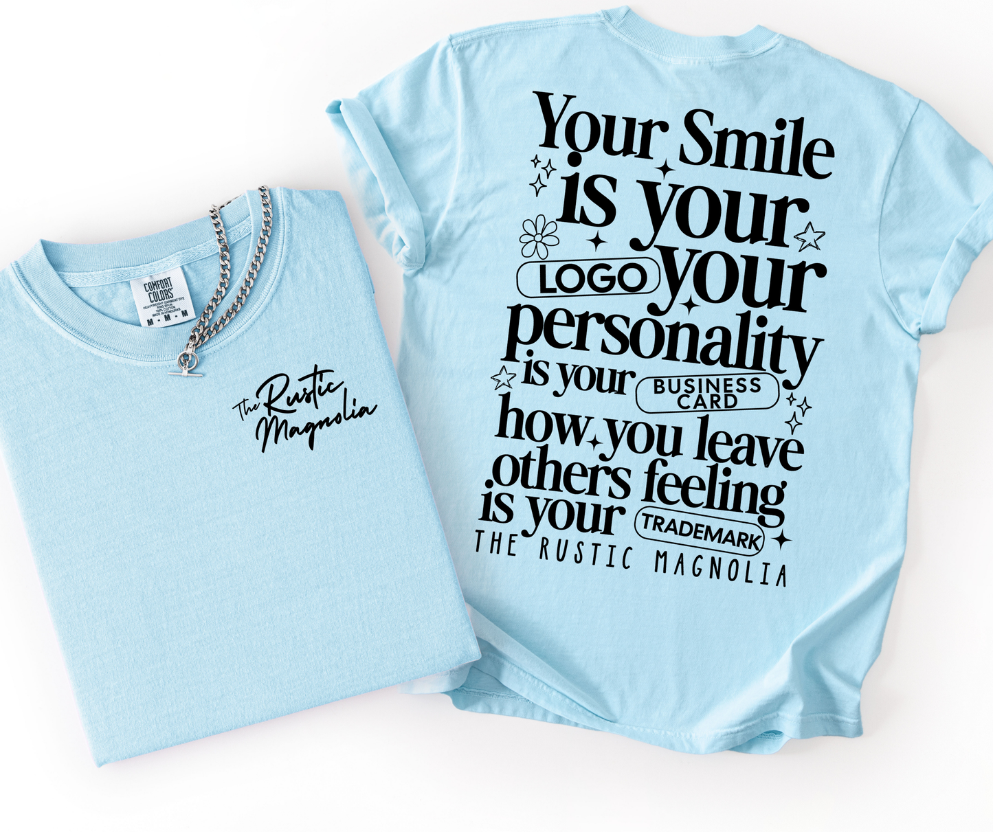 Smile is Logo - The Rustic Magnolia