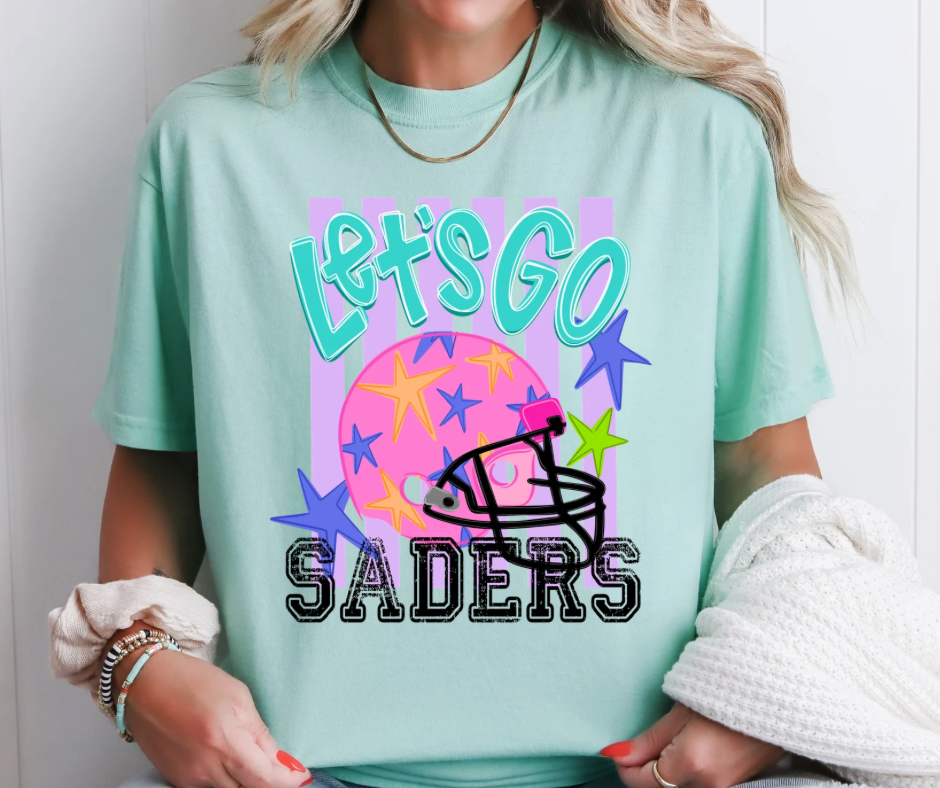 Let’s Go SADERS Foobtall Stripes
