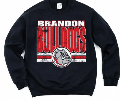 Brandon Bulldogs Grunge