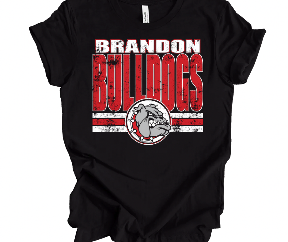 Brandon Bulldogs Grunge
