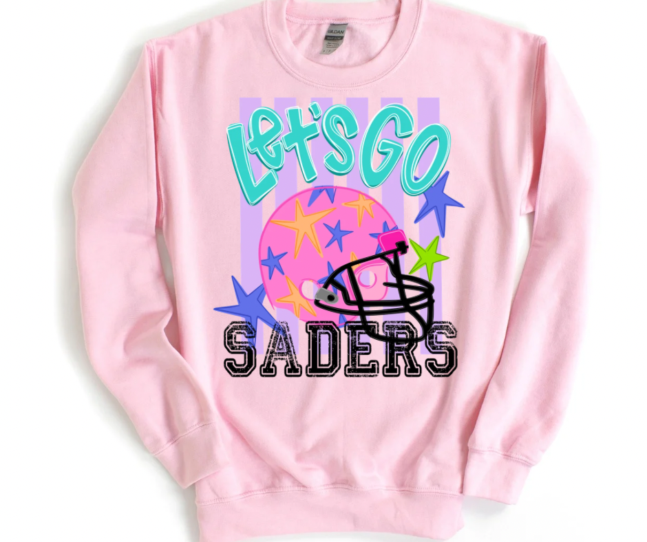 Let’s Go SADERS Foobtall Stripes