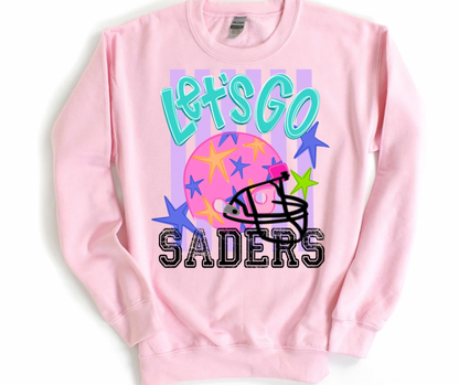 Let’s Go SADERS Foobtall Stripes