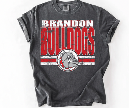 Brandon Bulldogs Grunge