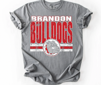 Brandon Bulldogs Grunge