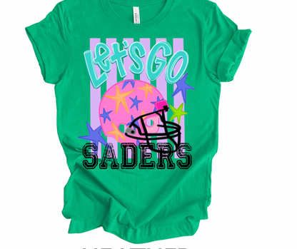 Let’s Go SADERS Foobtall Stripes