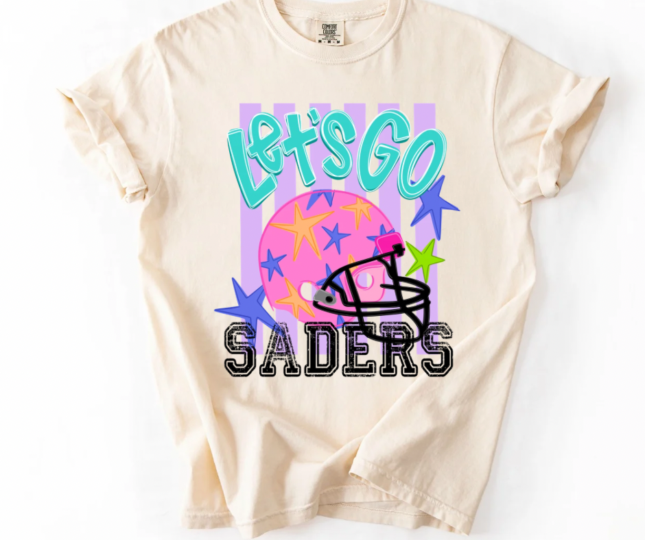 Let’s Go SADERS Foobtall Stripes
