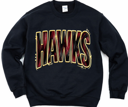Hawks Painted