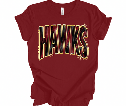 Hawks Painted