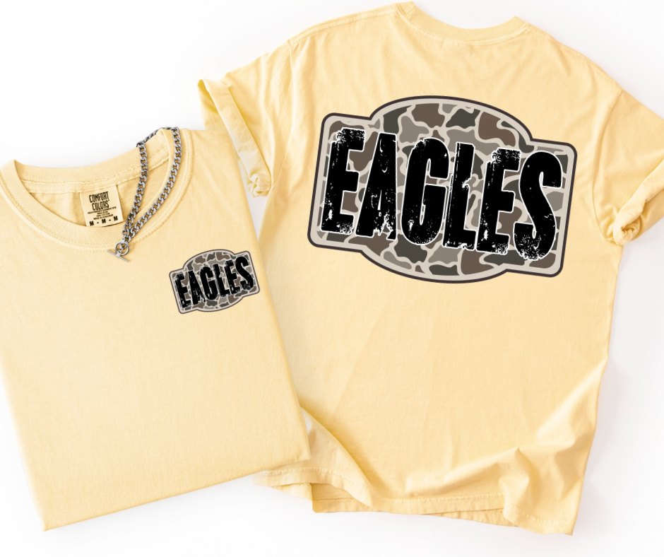 Eagles - Camo (Front & Back)