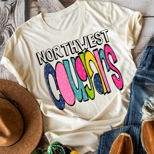 Northwest Cougars Colorful