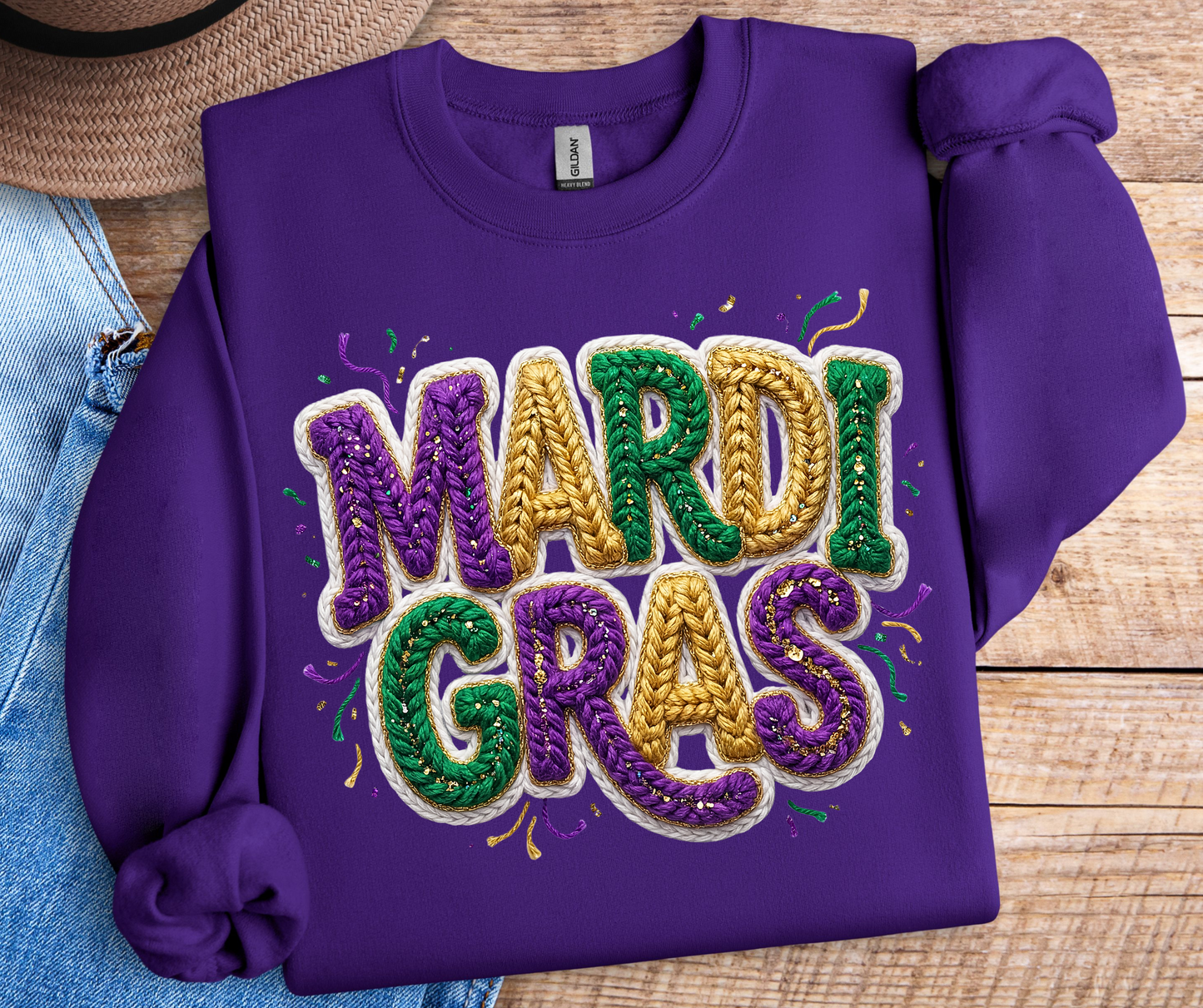 Mardi Gras (FAUX Yarn)