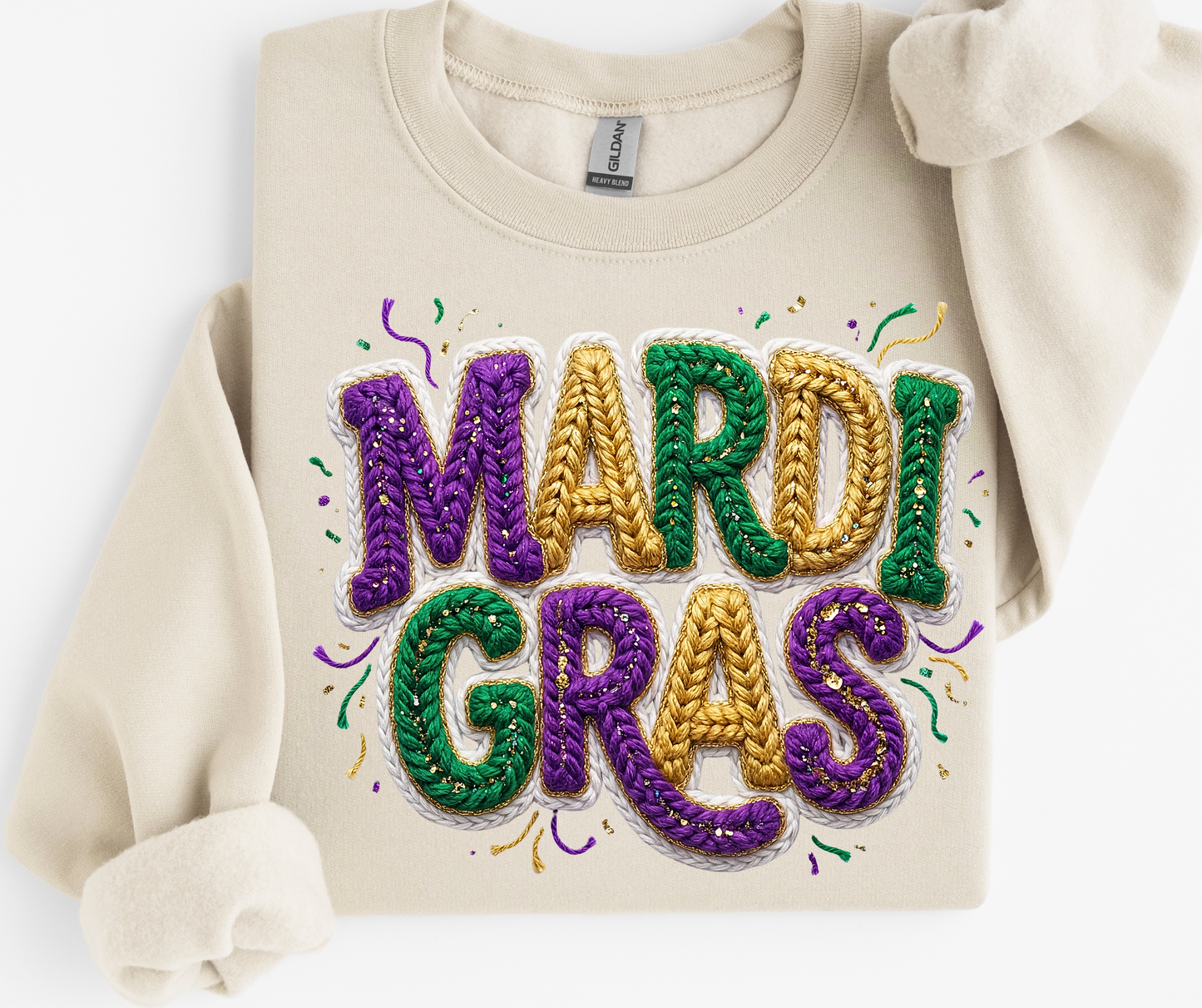 Mardi Gras (FAUX Yarn)
