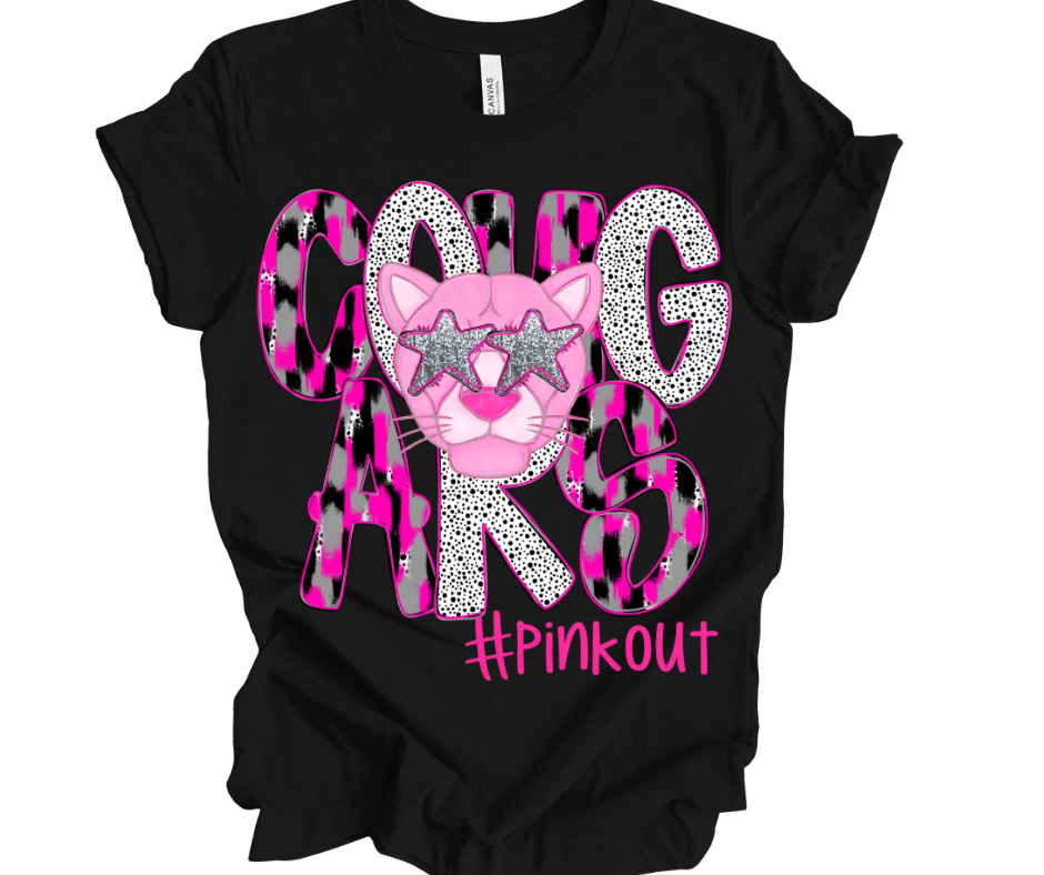 Pink Painted Cougars (#PINK OUT)
