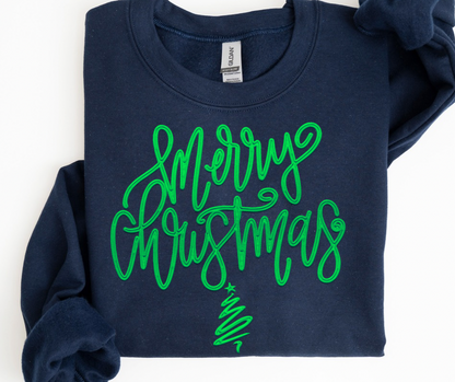 Merry Christmas (Faux Embroidery)