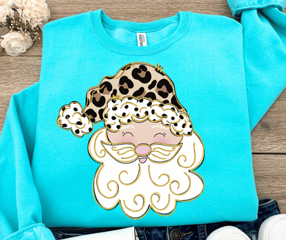 Leopard Dottie Santa