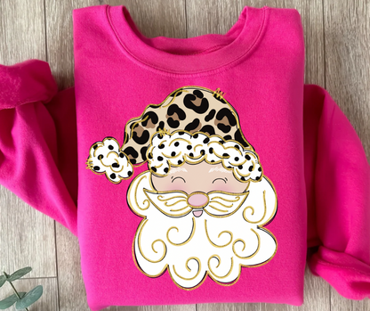 Leopard Dottie Santa