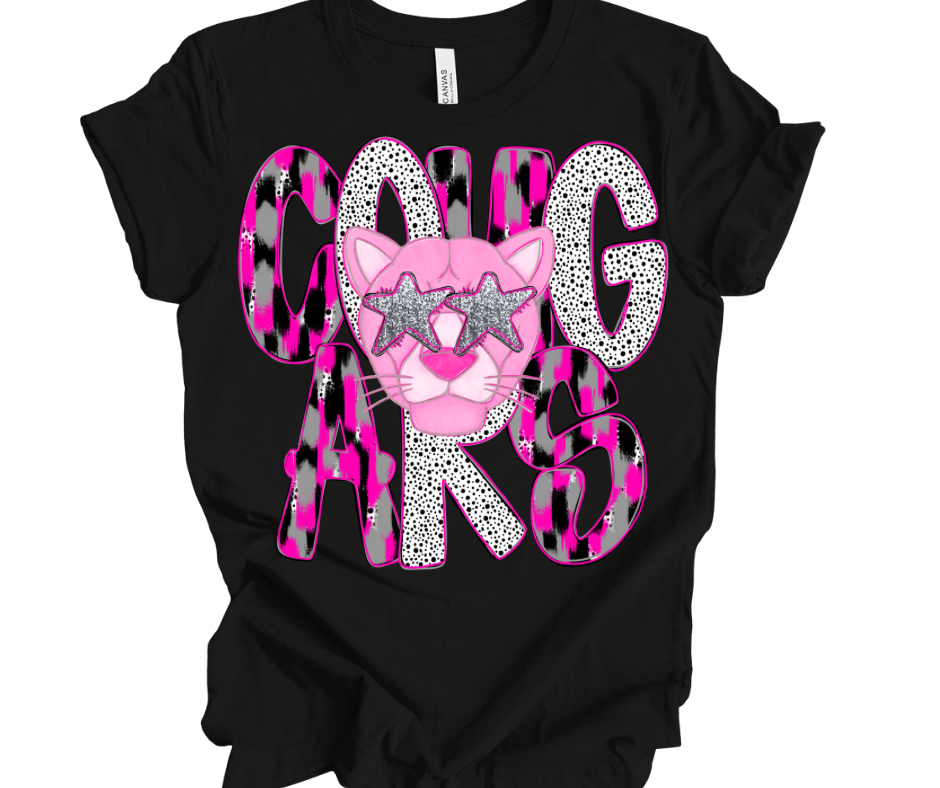 Pink Painted Cougars