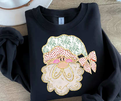 Red Foil Dottie Santa