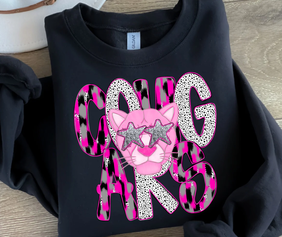 Pink Painted Cougars