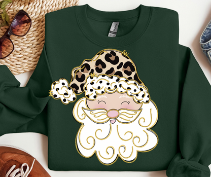 Leopard Dottie Santa
