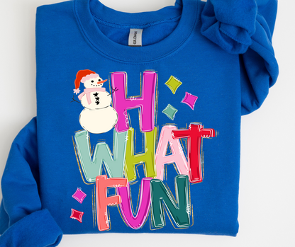 Oh What Fun Snowman