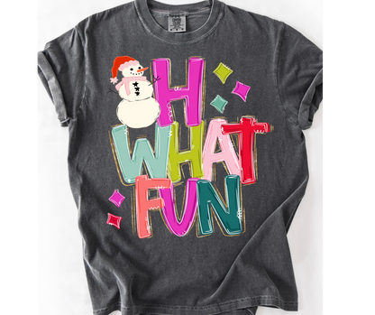 Oh What Fun Snowman