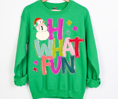 Oh What Fun Snowman
