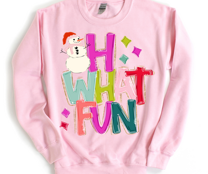 Oh What Fun Snowman