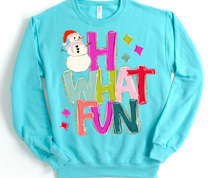 Oh What Fun Snowman