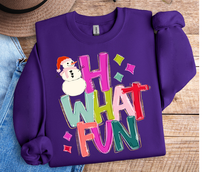 Oh What Fun Snowman