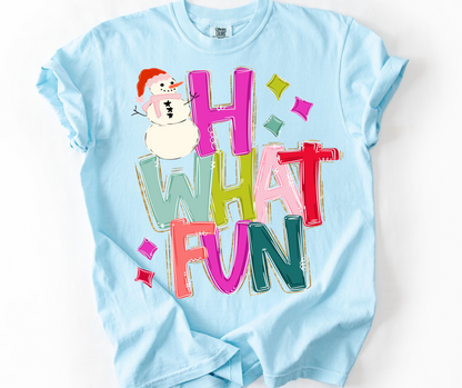 Oh What Fun Snowman