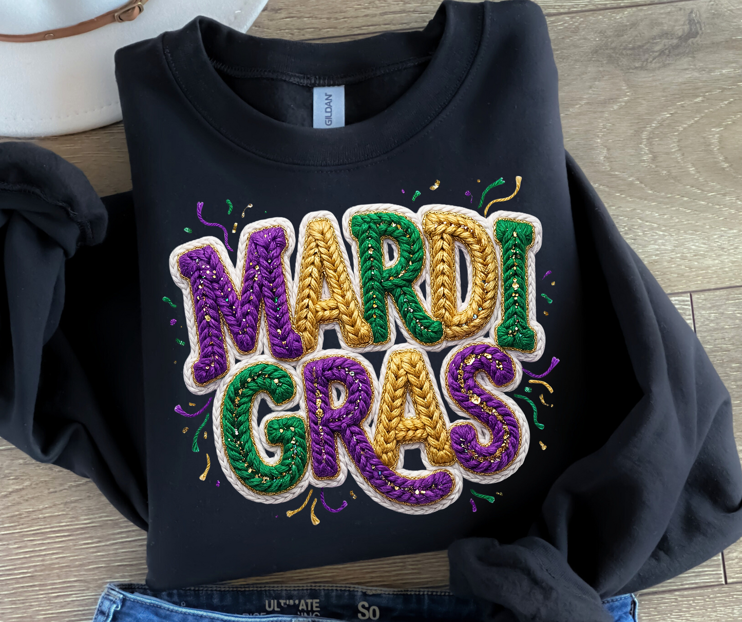 Mardi Gras (FAUX Yarn)