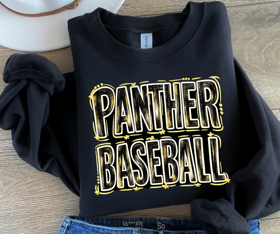 Panthers Baseball Painted