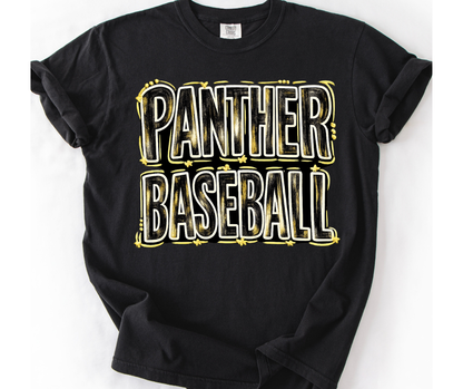 Panthers Baseball Painted