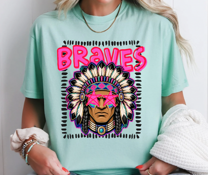 Preppy Braves Headdress