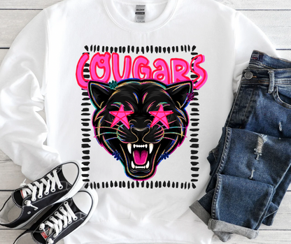 Preppy Cougars (Black)
