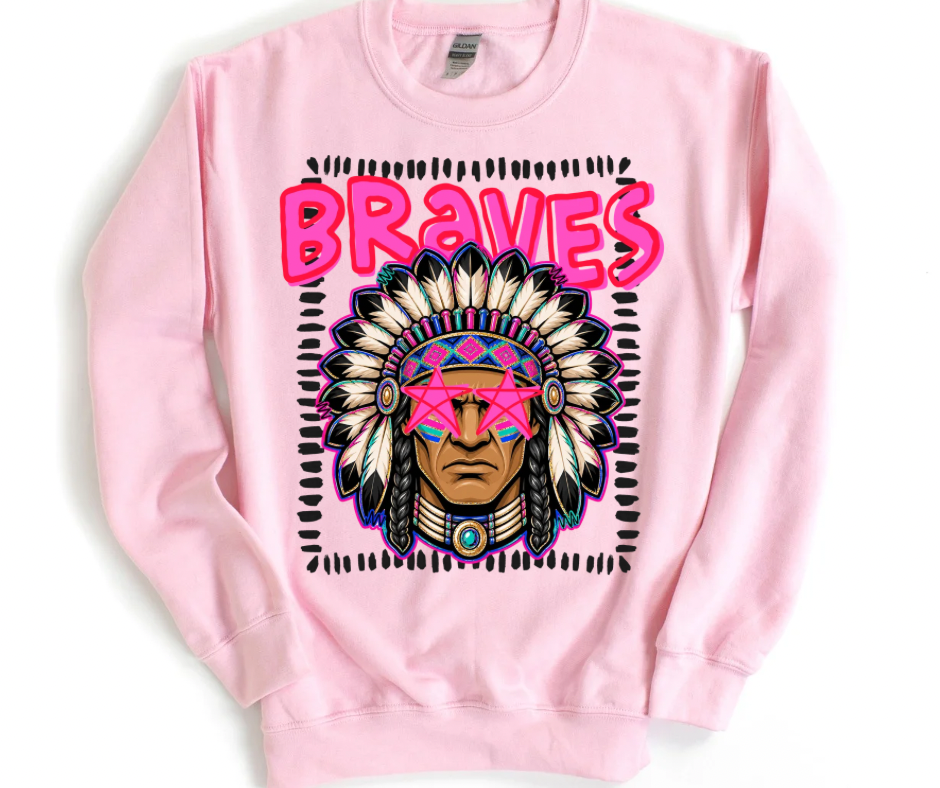 Preppy Braves Headdress