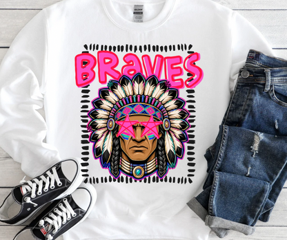 Preppy Braves Headdress