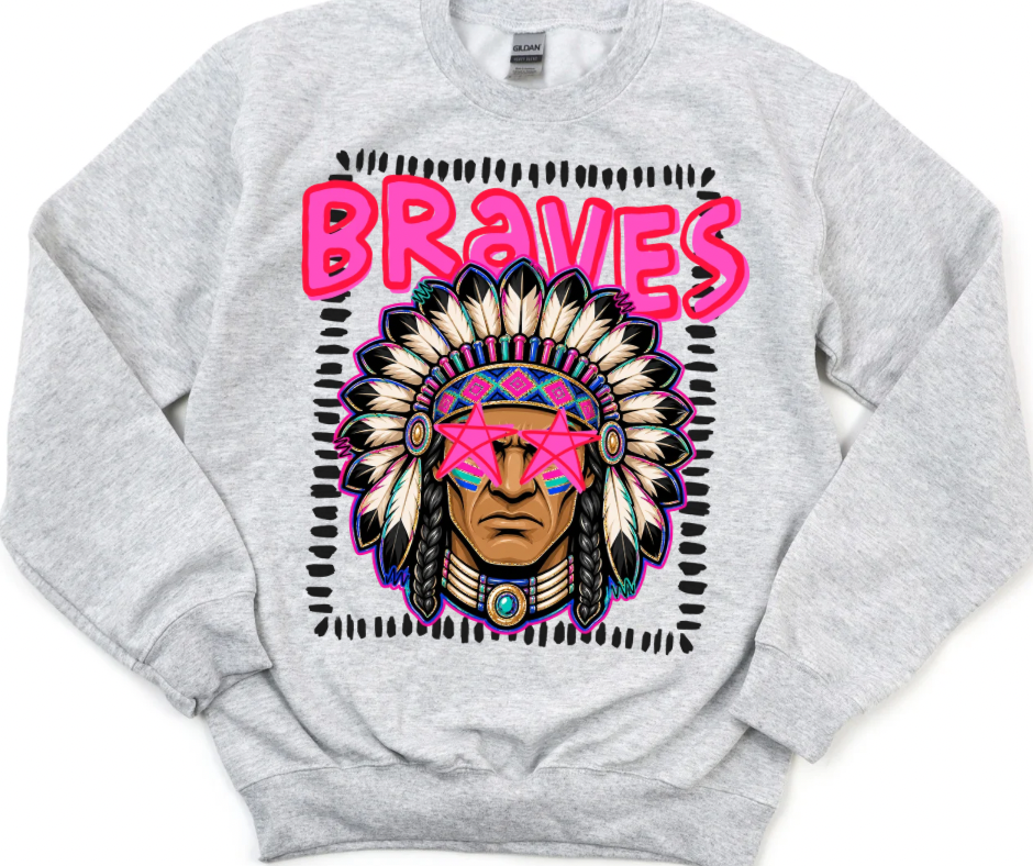 Preppy Braves Headdress