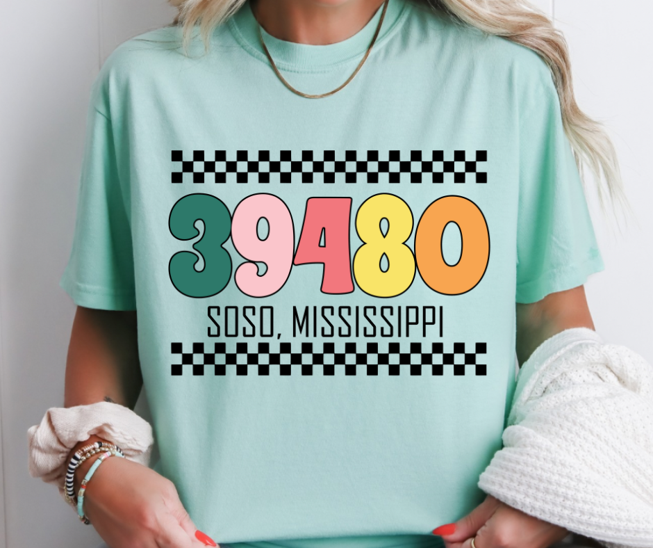 39480 Checkered - SOSO, MS