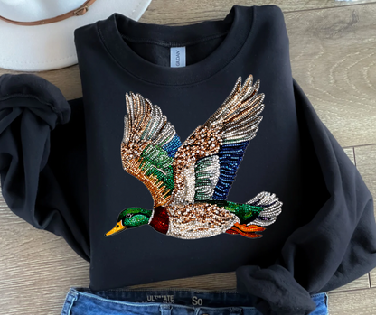 Flying Duck (*Faux Rhinestone*)
