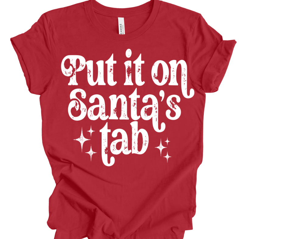 Put it on Santa's Tab