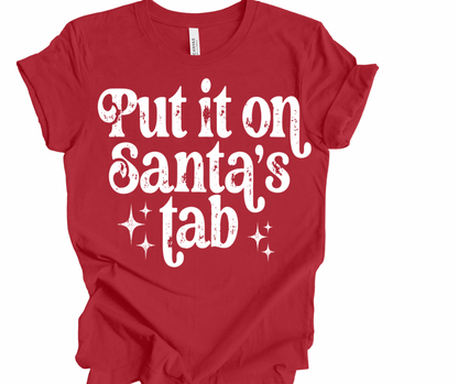 Put it on Santa's Tab