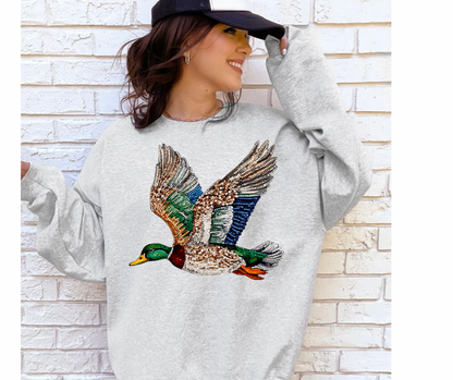 Flying Duck (*Faux Rhinestone*)