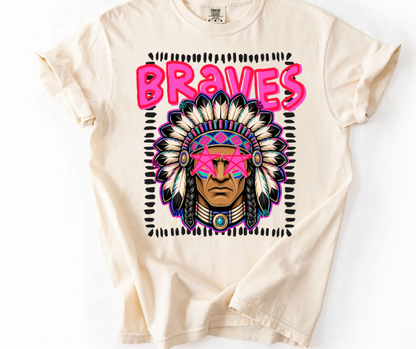 Preppy Braves Headdress